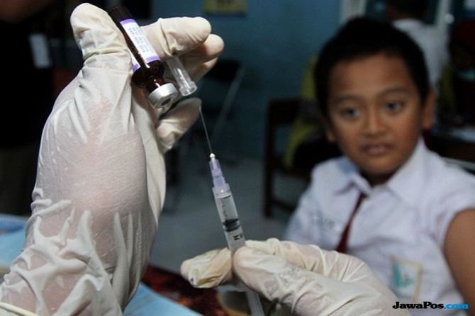 Imunisasi campak, Measles dan Rubella (antarafoto)