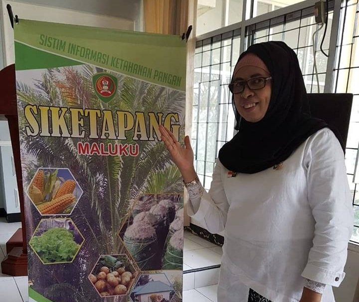 Rohani Saimima, SP, MP pencetus media SIKETAPANG Maluku
