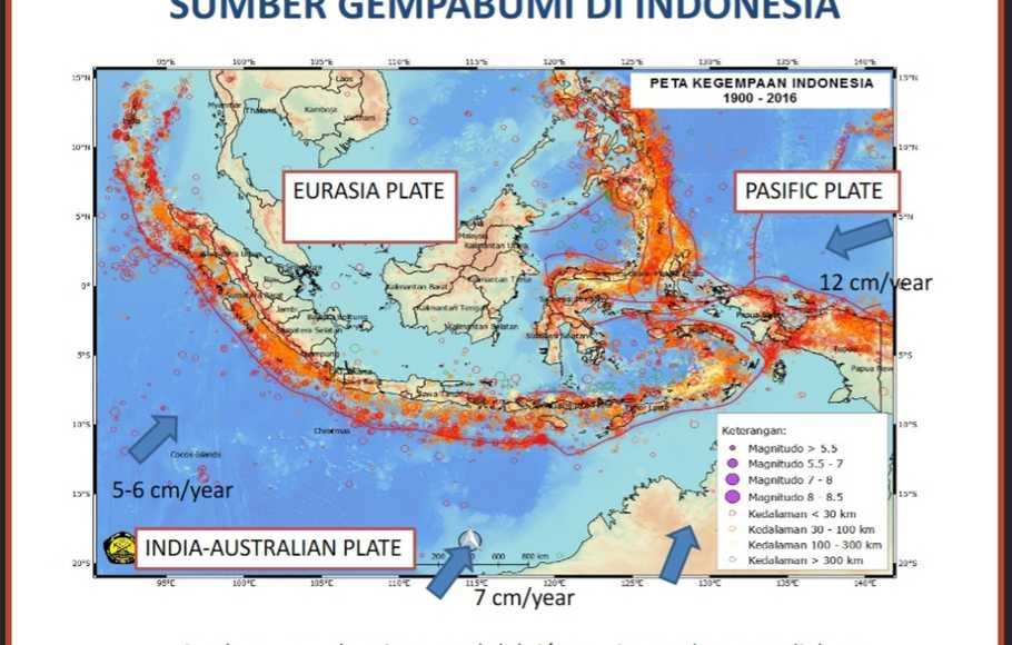 Sumber Gempabumi di Indonesia ( Foto: Istimewa / Istimewa )
