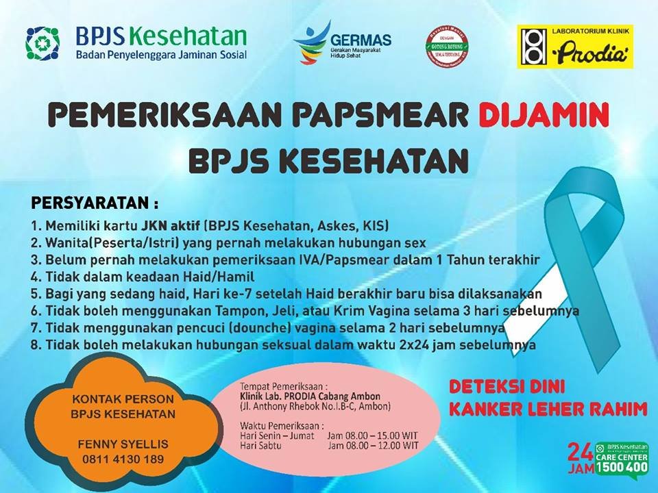 Bentuk Kerjasama BPJS Ambon dan Klinik Prodia