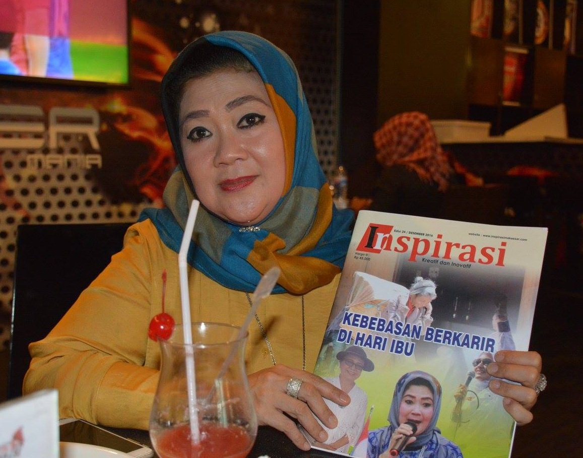 Anggota DPR RI asal Maluku Rohani Vanath dalam sebuah kesempatan di Kota Makassar (foto : Beritabeta.com )