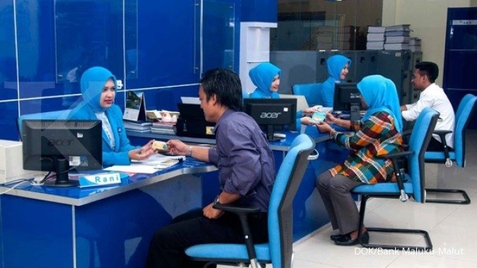 Pelayanan nasabah di Kantor Pusat Bank Maluku-Malut
