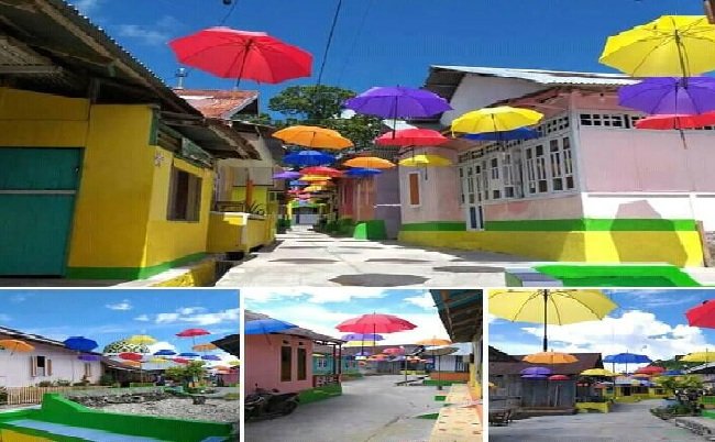 Sebuah kawasan di Negeri Siri Sori Islam, Kecamatan Saparua Timur,  yang dikenal dengan nama Bunga Tanjung ditata dengan nuansa warna-warni menyambut pelaksanaan MTQ Tingkat Kabupaten ke-28.