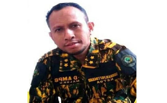 Ketua Angkatan Muda Partai Golkar (AMPG) Provinsi Maluku, Subhan Pattimahu