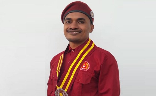Ketua Komda PMKRI Maluku-Malut, Petrus Emanuel Temorubun