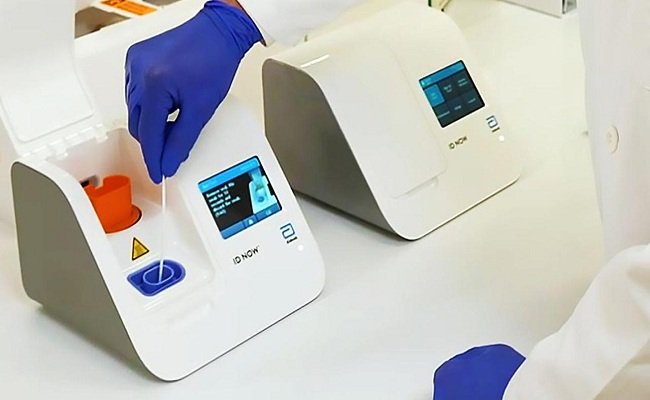 Abbott Laboratories meluncurkan alat penguji yang dapat mengetahui apakah seseorang terinfeksi Virus Corona COVID-19 hanya dalam lima menit (Abbott Laboratories)