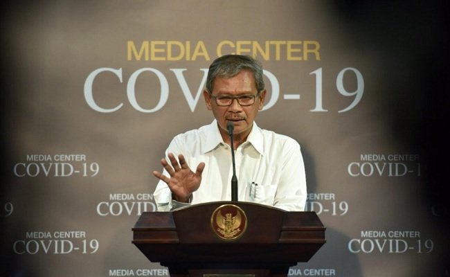 Juru Bicara Pemerintah Khusus Penanganan Covid-19 Achmad Yurianto 