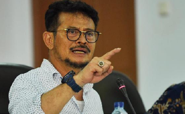 Menteri Pertanian (Mentan) Syahrul Yasin Limpo 
