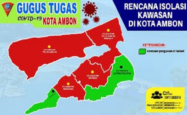 Peta Kota Ambon