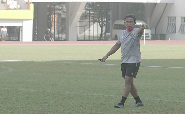 Pelatih timnas U-16 Indonesia, Bima Sakti (Dok. PSSI)