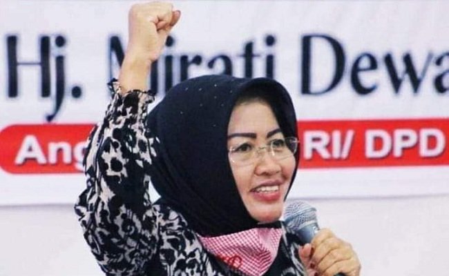 Anggota DPD RI Komite III Dapil Maluku, Mirati Dewaningsih 