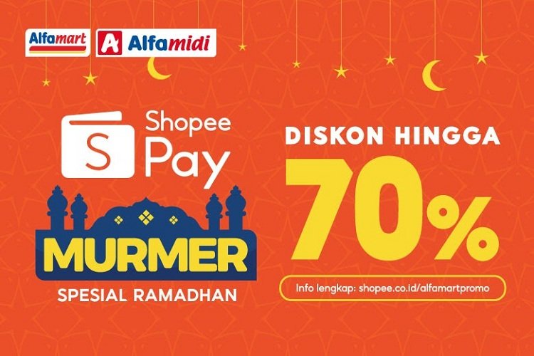 ShopeePay tambah promo menarik untuk dukung program MURMER Spesial Ramadan Alfamart dan Alfamidi