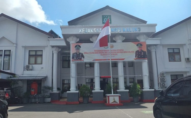 Foto Ilustrasi Gedung Kejaksaan Tinggi Maluku di Jalan Sultan Hairun Kecamatan Sirimau Kota Ambon. Dok; beritabeta.com
