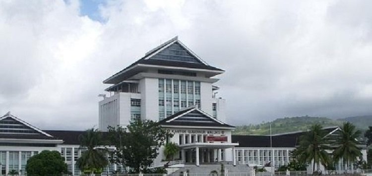 Foto Ilustrasi Kantor Gubernur Maluku di Jalan Pattimura No.1 Kecamatan Sirimau Kota Ambon.