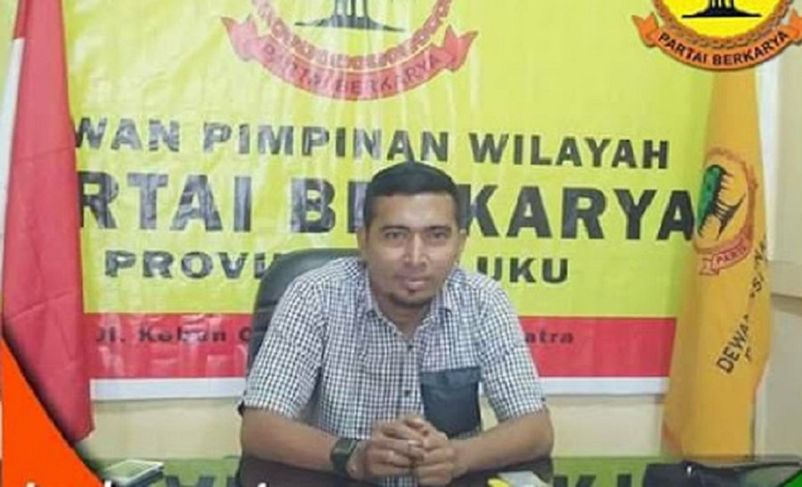 Ketua Dewan Pimpinan Wilayah (DPW) Partai  Berkarya Maluku, Yani Salampessy