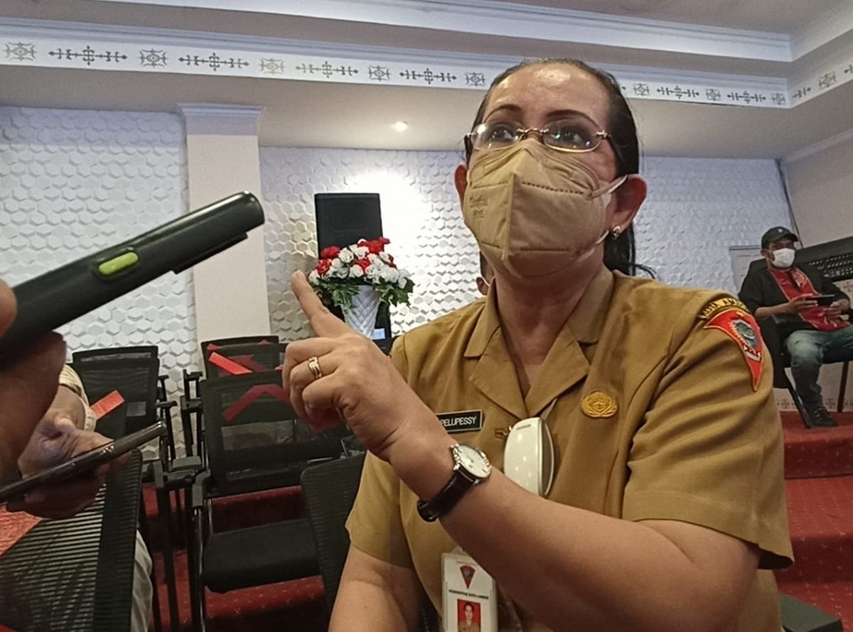 Kepala Dinas Kesehatan  Kota Ambon, Wendy Pelupessy