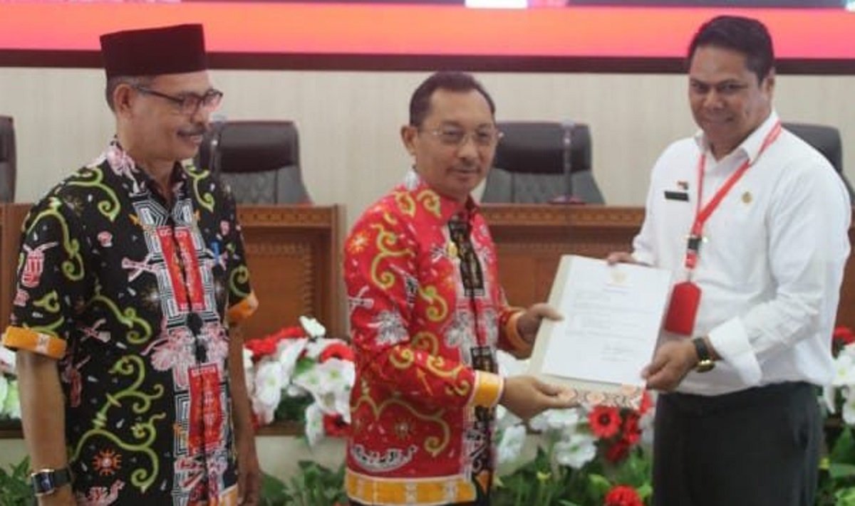 Wakil Gubernur [Wagub] Maluku Barnabas Nathanie Orno secara resmi melaunching tiga inovasi aksi perubahan peserta Pelatihan Kepemimpinan Administrator [PKA] angkatan IV tahun 2022