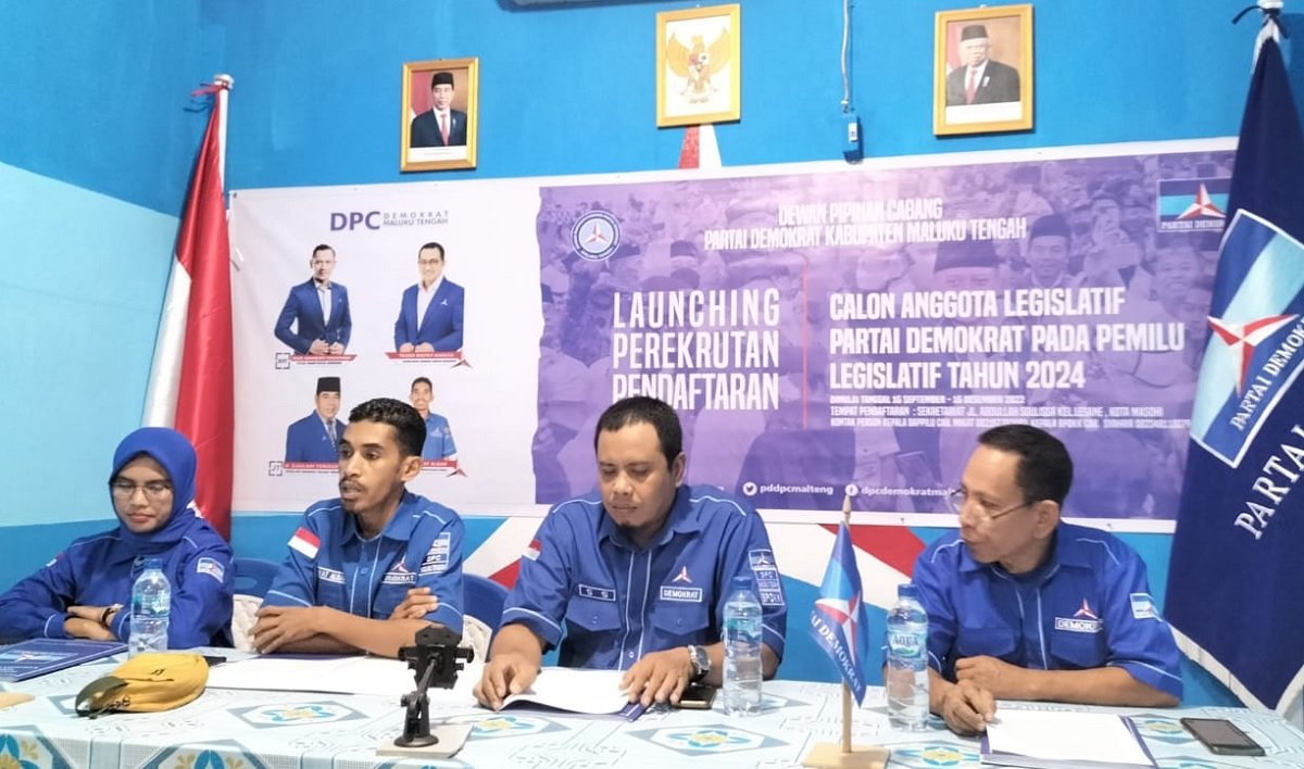 Partai Demokrat Malteng Buka Pendaftaran Caleg Untuk Pemilu 2024