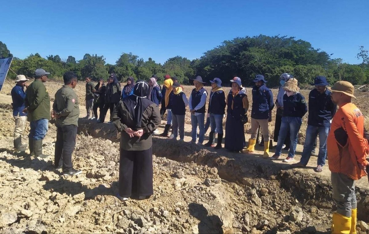 Apel kesiapan pembersihan lokasi Breeding Center Namatimur oleh ASN Distan Kabupaten SBT