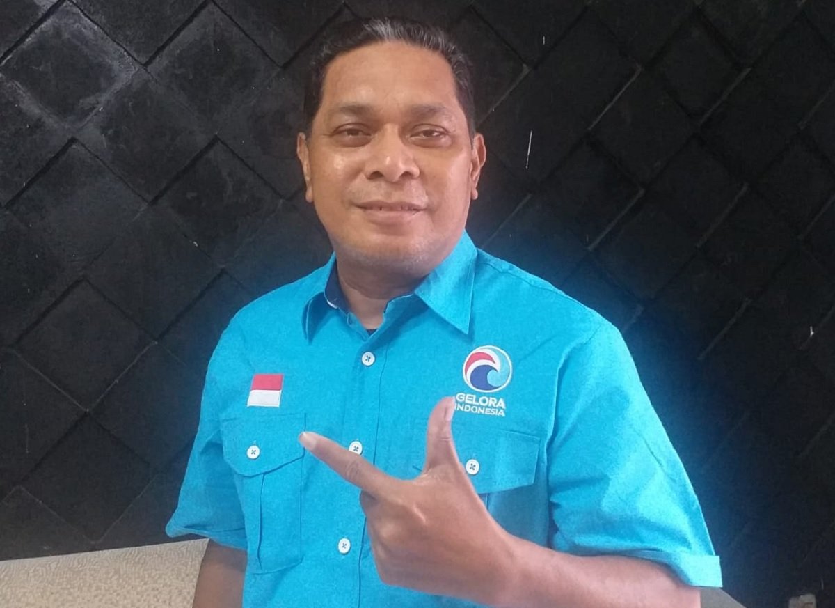 Ketua Bidang Pembinaan Kaders DPW Partai Gelora Maluku Harman Sahupala, SE