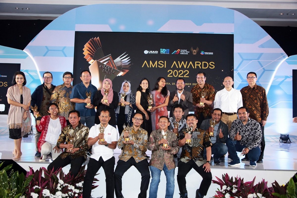 Pemenang AMSI Award tahun 2022 (Foto : dok AMSI)