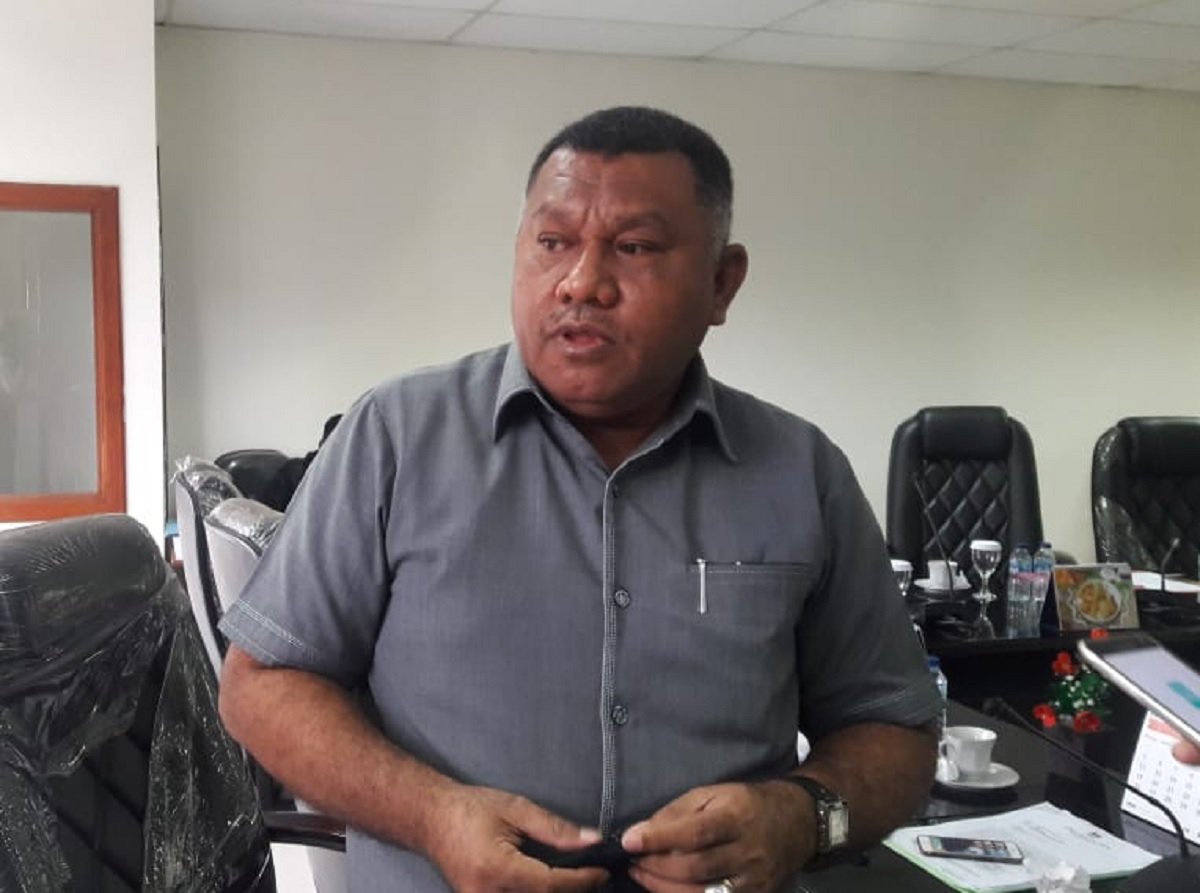Ketua Fraksi Perindo Amanat dan Berkarya DPRD Provinsi Maluku, Jantje Wenno