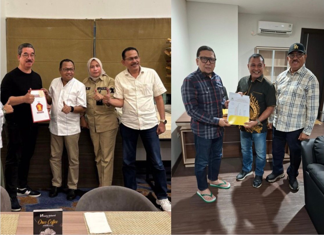 Penyerahan rekomendasi Partai Gerindra dan Partai Golkar untuk Pilkada SBT (foto : Istimewa)