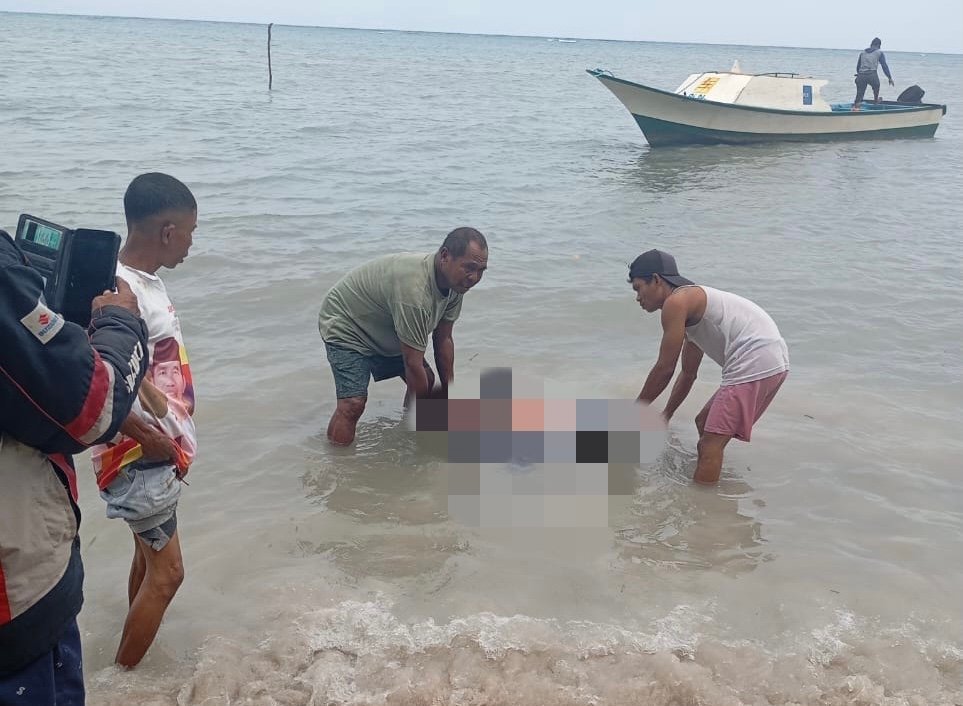 La Aca, nelayan asal Desa Luhu ditemukan dalam kondisi meninggal dunia di pesisir Pulau Manipa