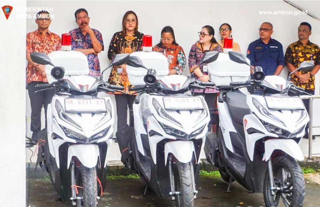 Motor mobilisasi Puskesmas keliling yang dibantu Kemenkes