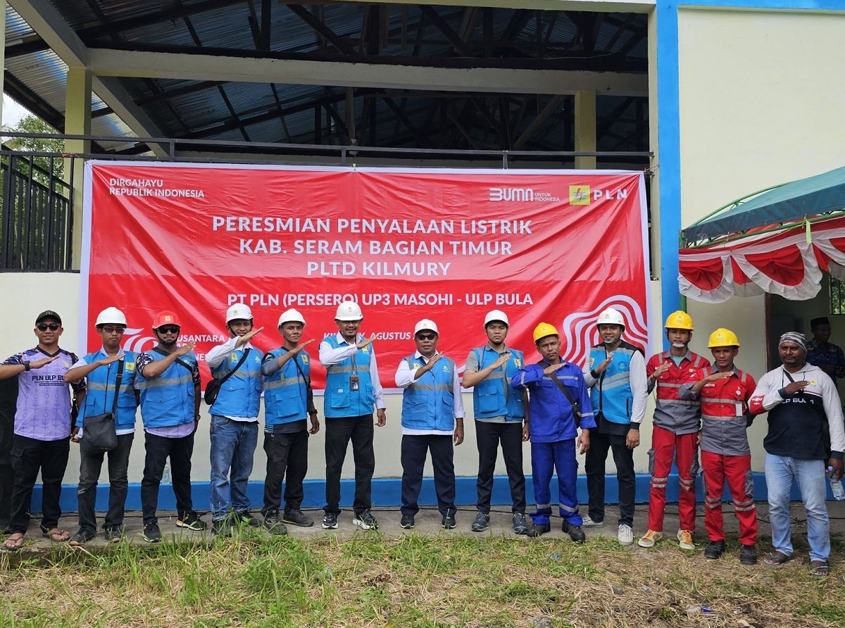 Peresmian PLTD Kilmury di momentum HUT 17 Agustus 2024