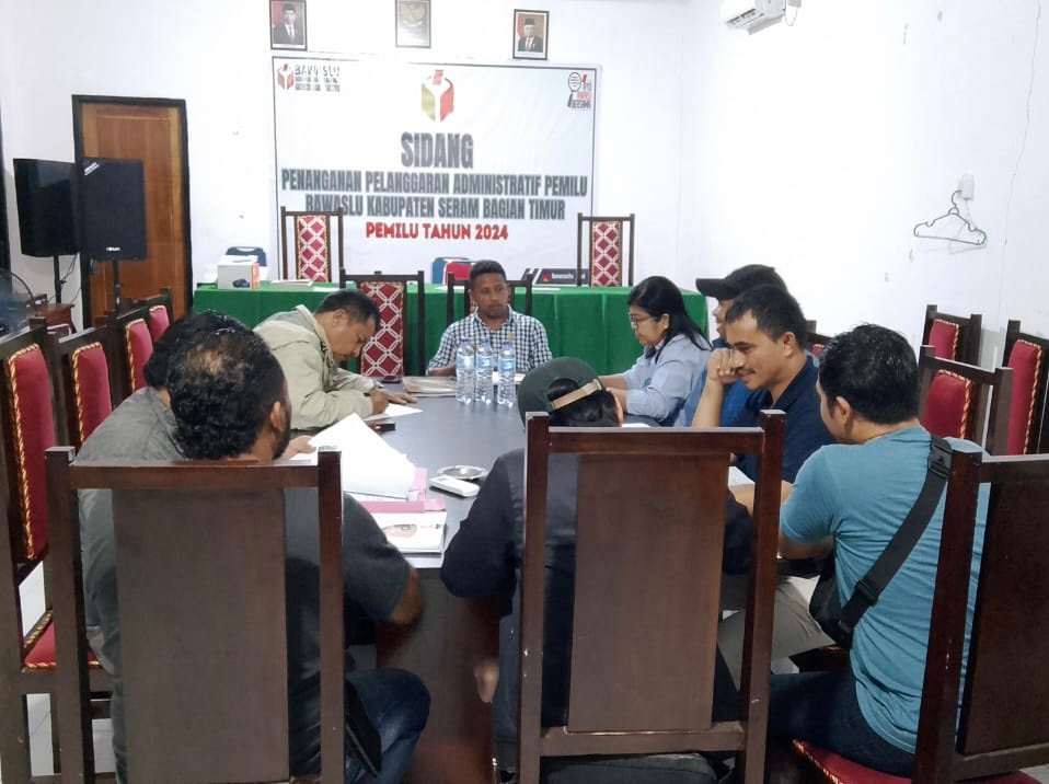 Gakkumdu SBT gelar rapat penanganan dugaan pelanggaran