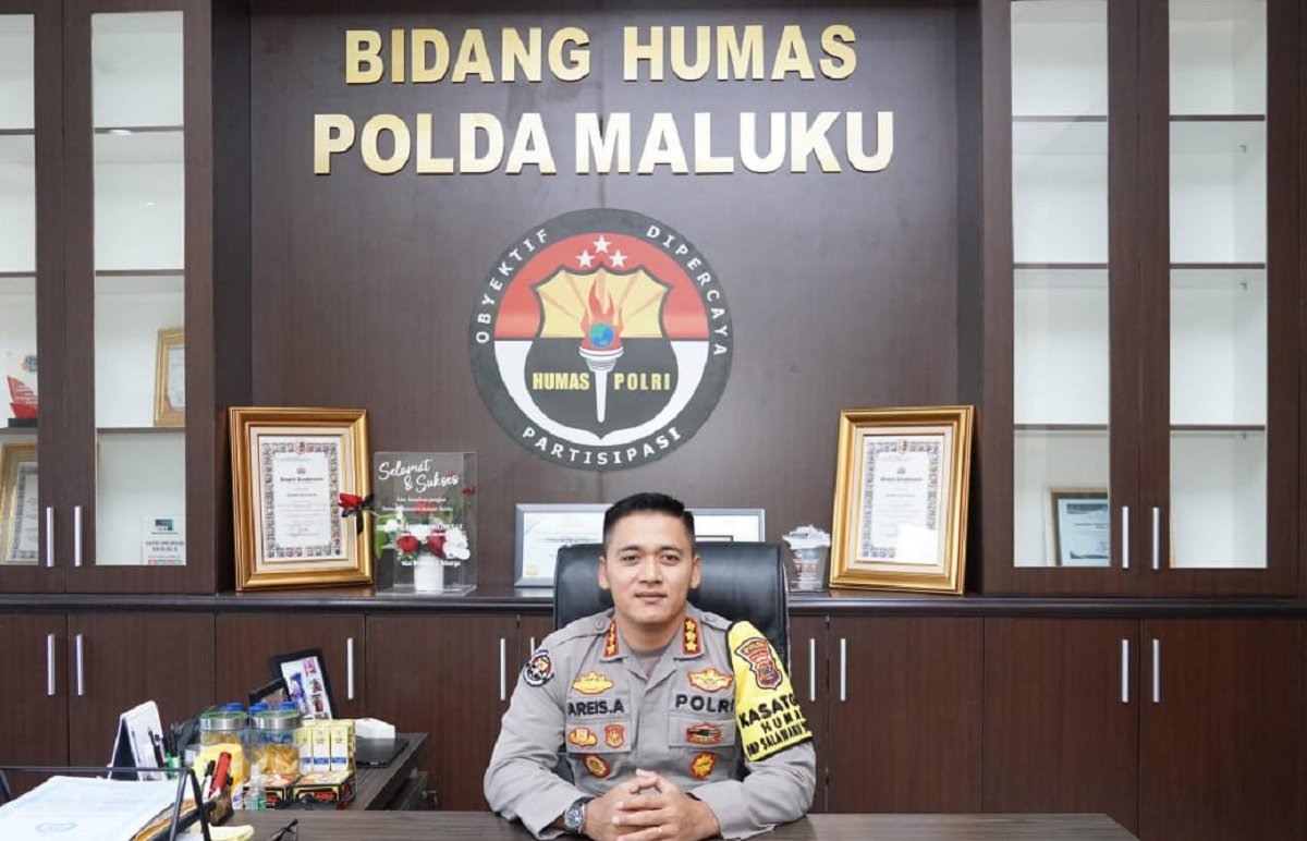 abid Humas Polda Maluku, Kombes Areis Aminnulla S.IK., M.H,