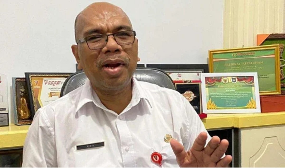 Kepala Badan Pengelola Pajak dan Retribusi Daerah (BPPRD) Kota Ambon, Roy DeFretes