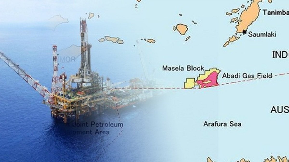 Ilustrasi Blok Gas Abadi Masela