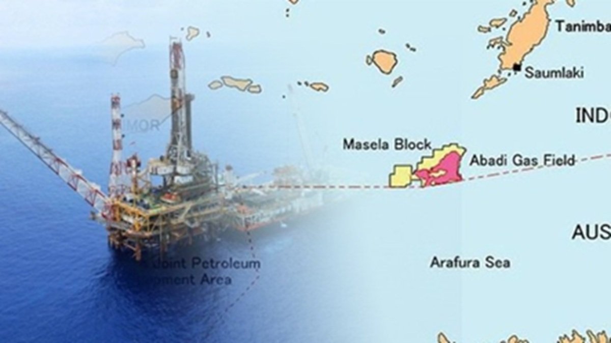 Peta lokasi Blok Masela