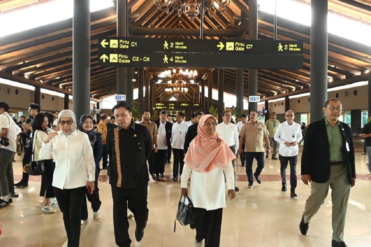 Kunjungan Komisi V DPR di Bandara Internasional Sokarno-Hatta
