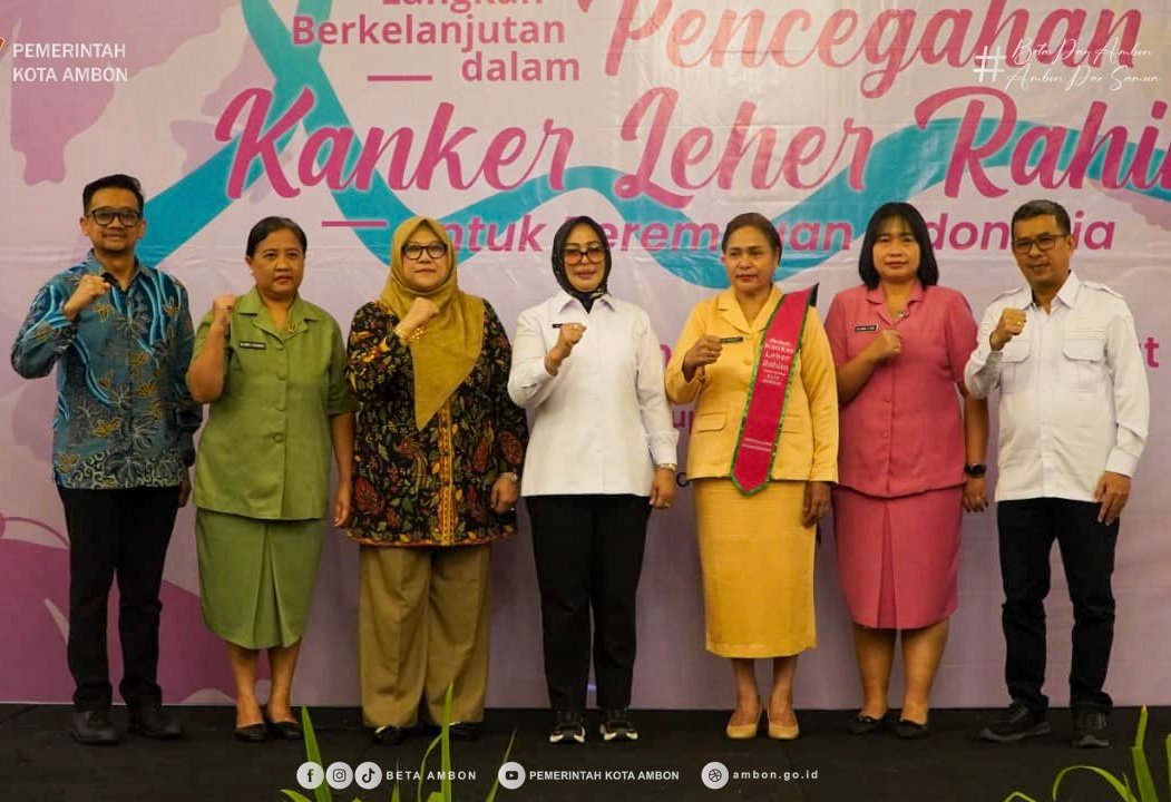 Dinkes Kota Ambon melakukan kegiatan Pengenalan Metode Skrining Kanker Serviks dengan HPV DNA.