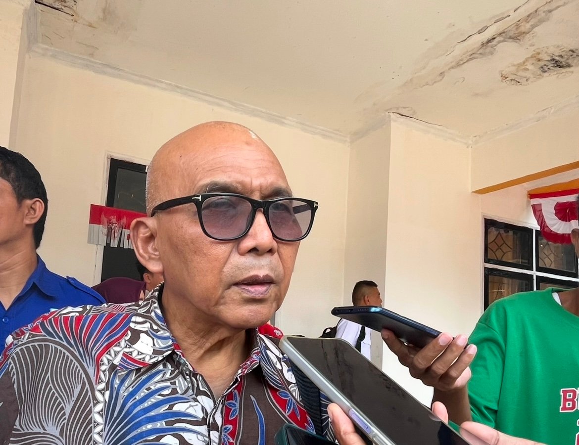 Ketua MASSI, Prof. Muhammad Hasyim Bintoro memberikan keterangan kepada wartawan di Kota Bula. (foto : beritabeta.com)